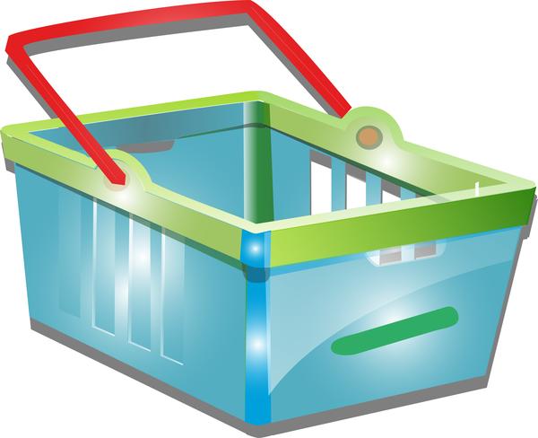 Shopping Basket Vector